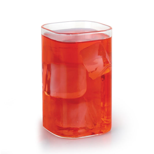 Roma Square 280ml Borosilicate Tumbler 6pcs Set 6 Pcs