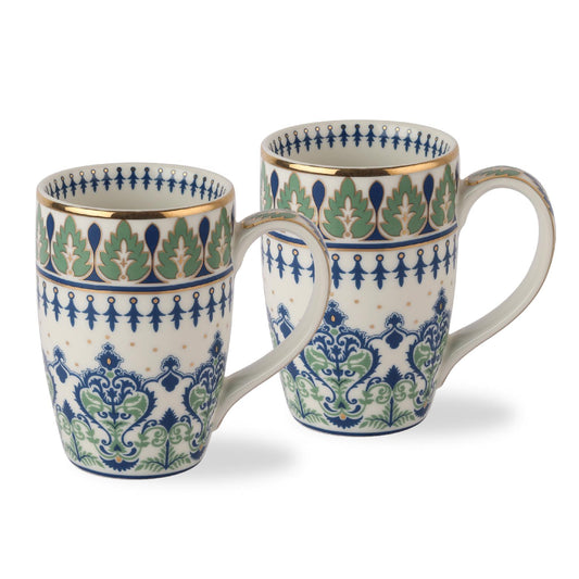 Classic Chakri Mug, Mirage Series, Set of 2