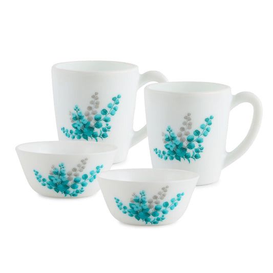Imperial Series Breakfast Bowl & Mug Set 4 Pcs