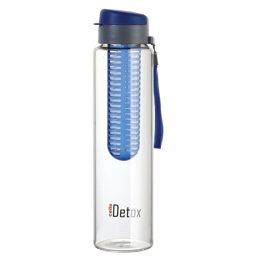 Detox Borosilicate Infuser 750ml Blue / 750 ml