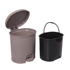 Classic Pedal Dustbin Grey / 6 Litre