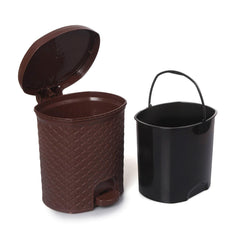Classic Pedal Dustbin Brown / 12 Litre