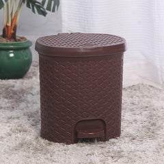 Classic Pedal Dustbin Brown / 12 Litre