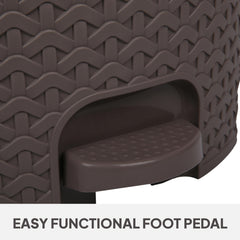 Classic Pedal Dustbin Grey / 12 Litre