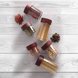 Modustack Pet Container, Set of 9 Maroon / Set of 9