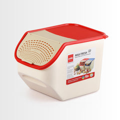 Max Fresh Modustore Plastic Onion And Potato Keeper Red