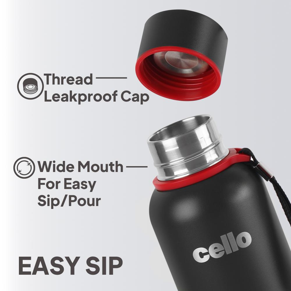 Duro Kent Thermosteel Flask Black / 900ml