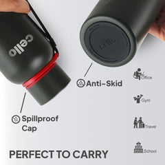 Duro Kent Thermosteel Flask Military Green / 900ml