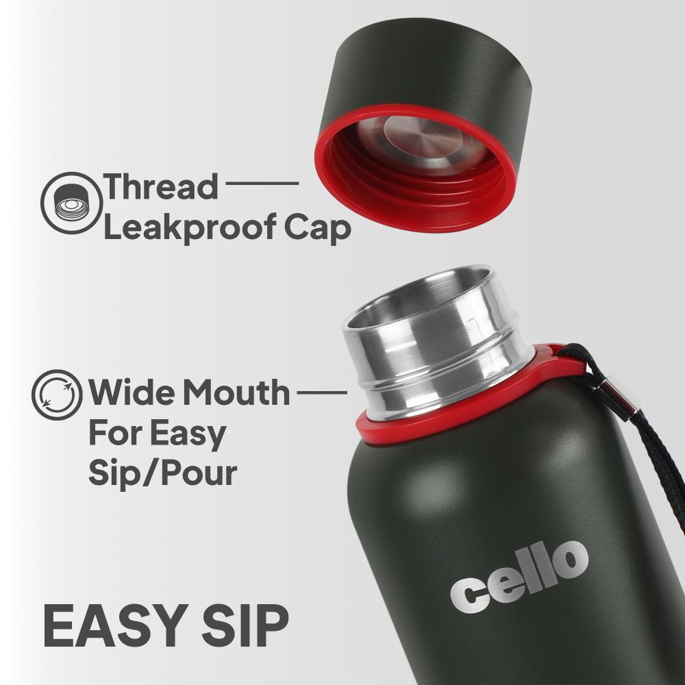 Duro Kent Thermosteel Flask Military Green / 900ml