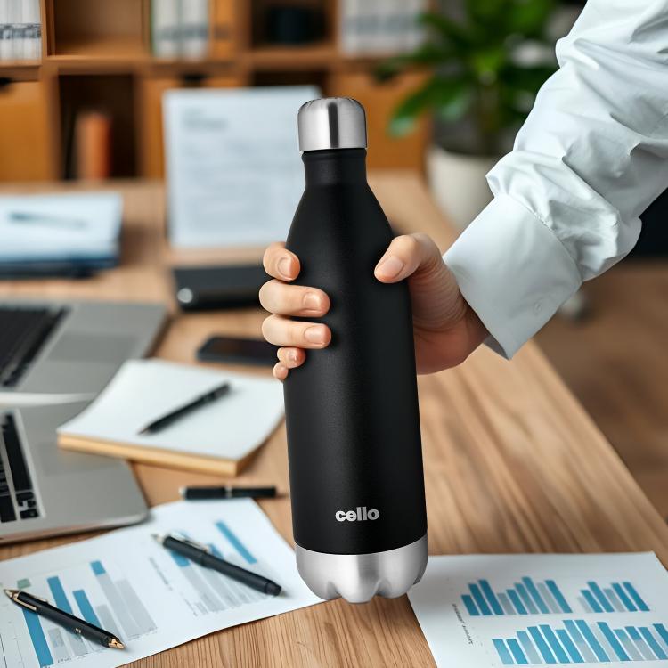 Duro Swift Thermosteel Flask Black / 1000ml