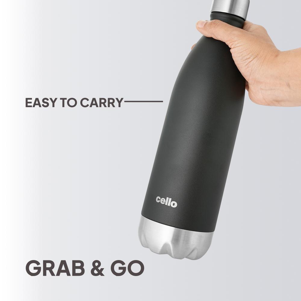 Duro Swift Thermosteel Flask Black / 750ml