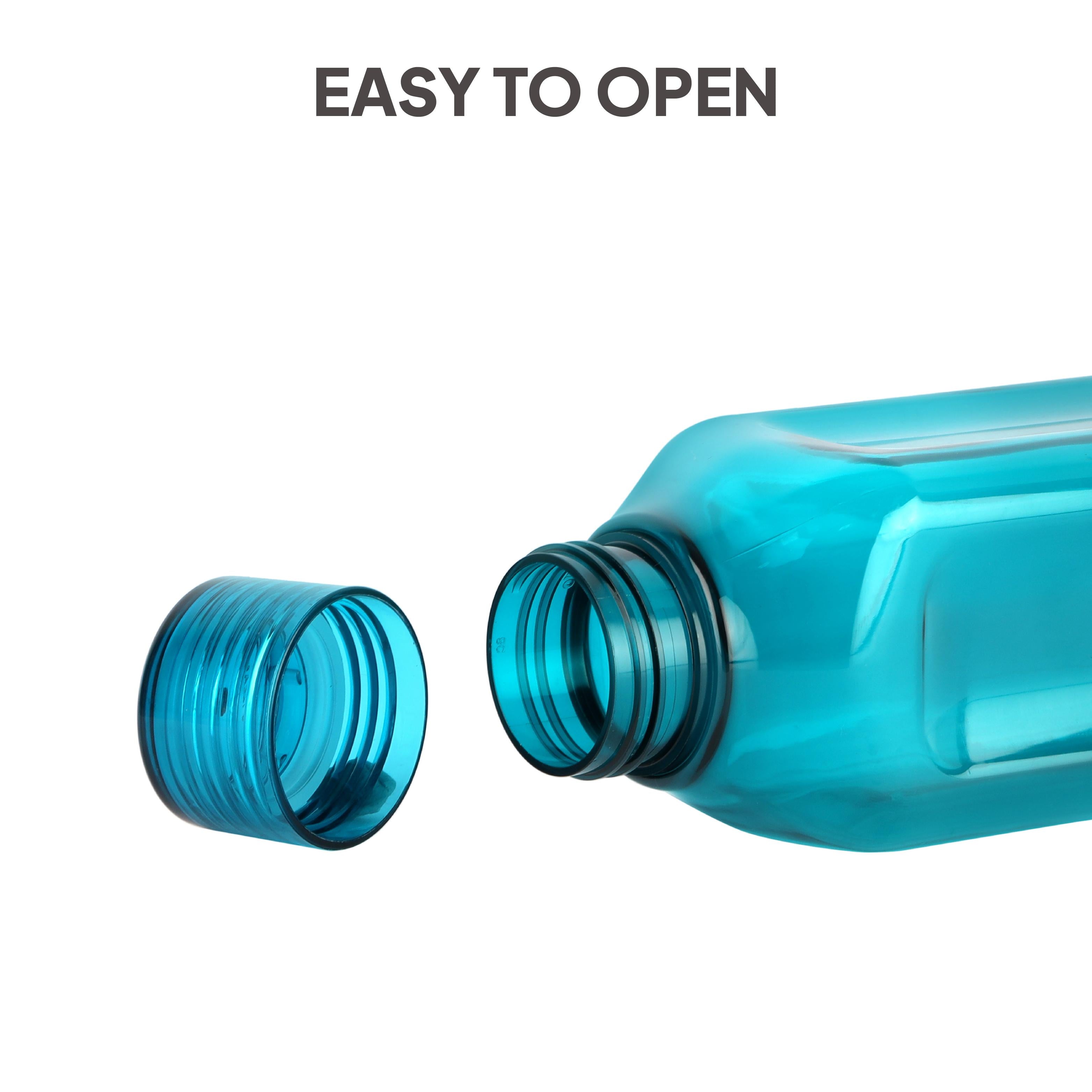 Venice Plastic Water Bottle, Multicolour Multicolour / 5 Pieces