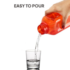 Venice Plastic Water Bottle, Multicolour Multicolour / 6 Pieces