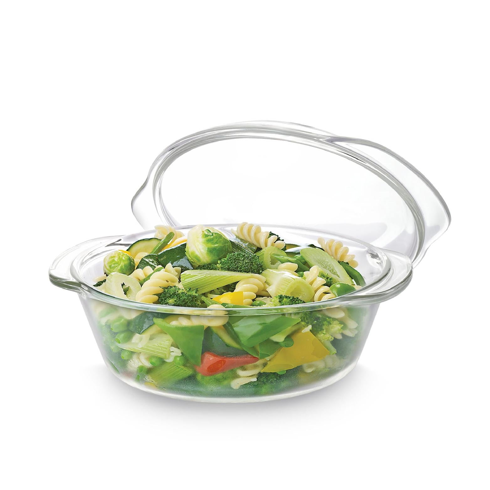 Angelica Deep Round Casserole With Lid 2000ml