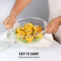 Angelica Deep Round Casserole With Lid 2000ml