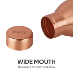 Cop- Pura Moksha Copper Bottle, 750 ml