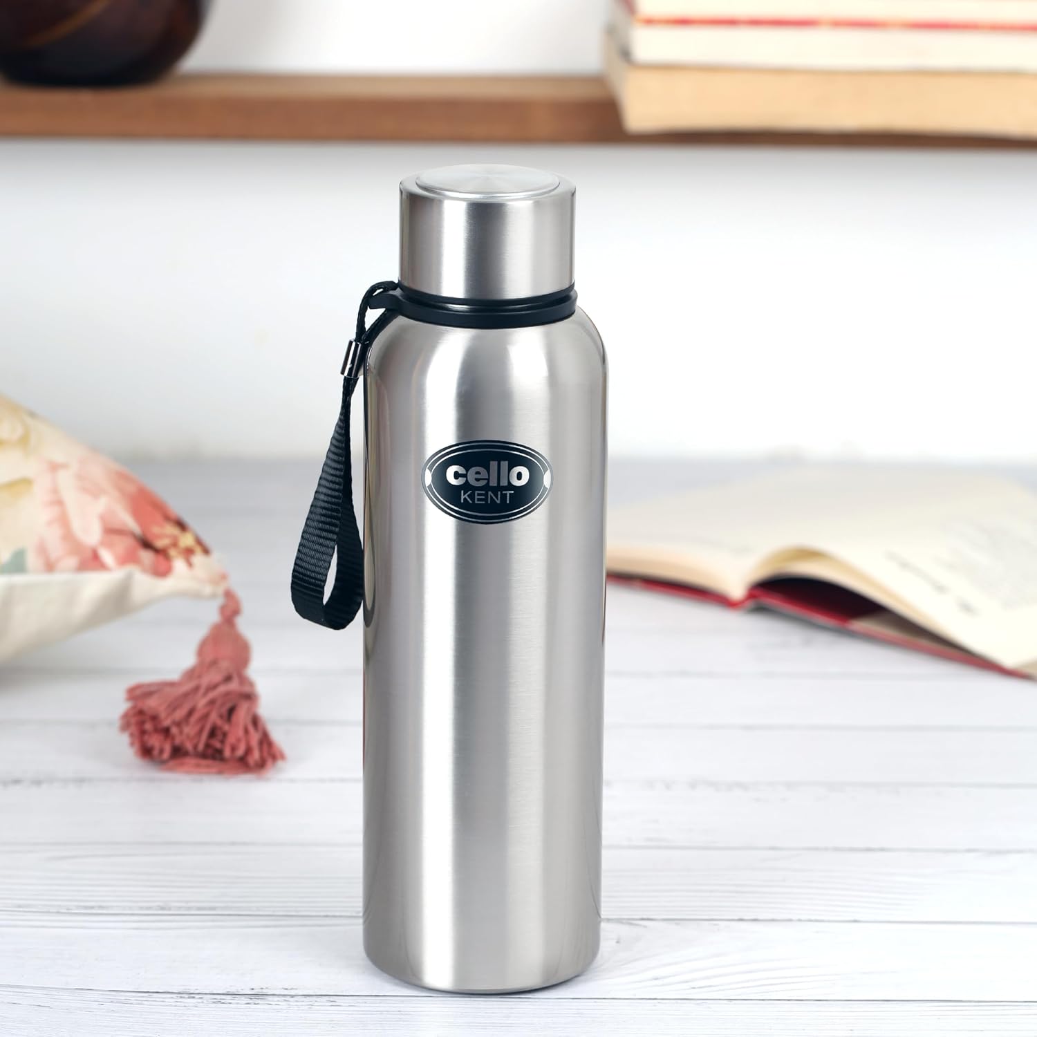 Duro Kent 550 Insulated Stainless Steel Flask, 530 ml, Silver Silver / 530ml