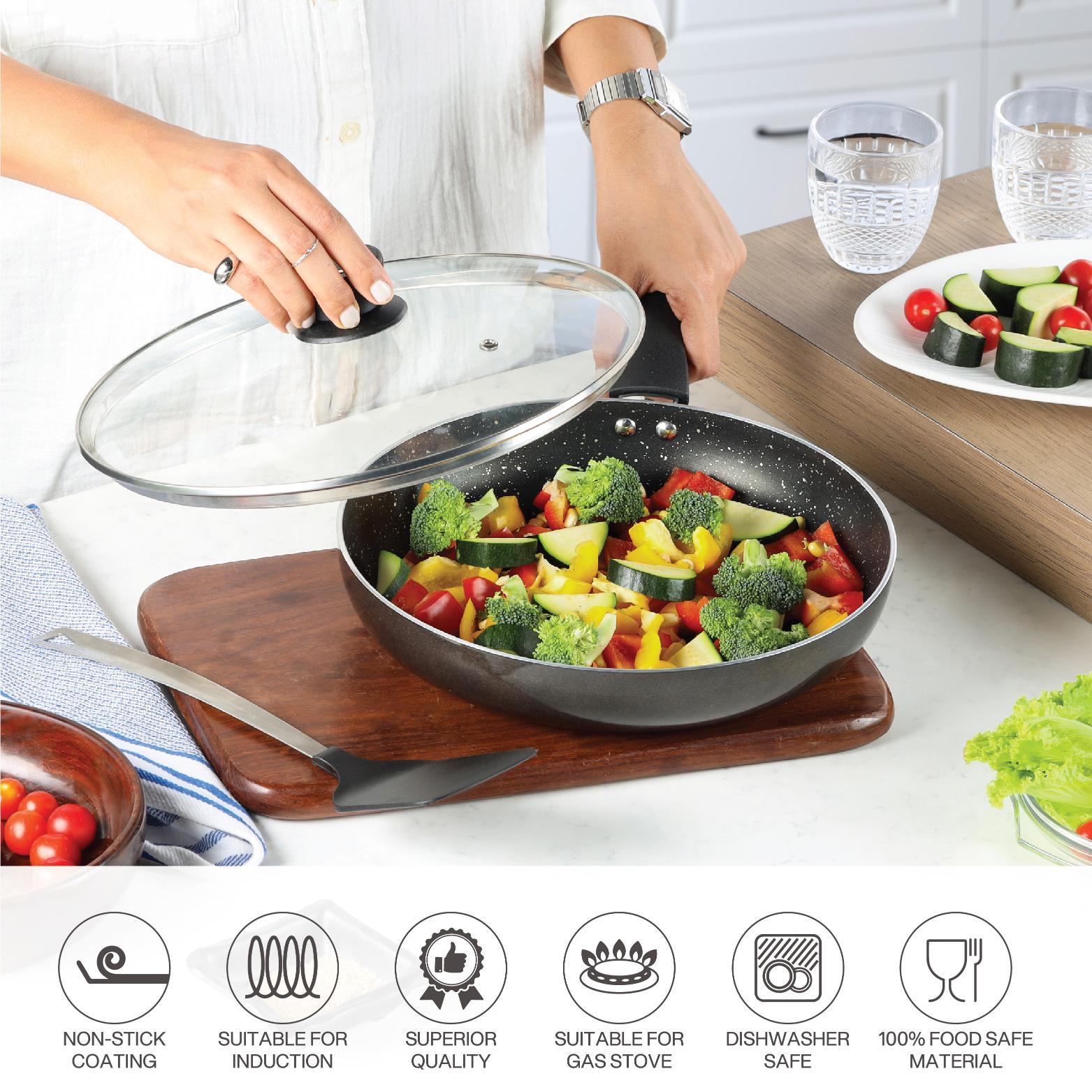 Granitas Nonstick Induction Based Fry Pan 28 CM