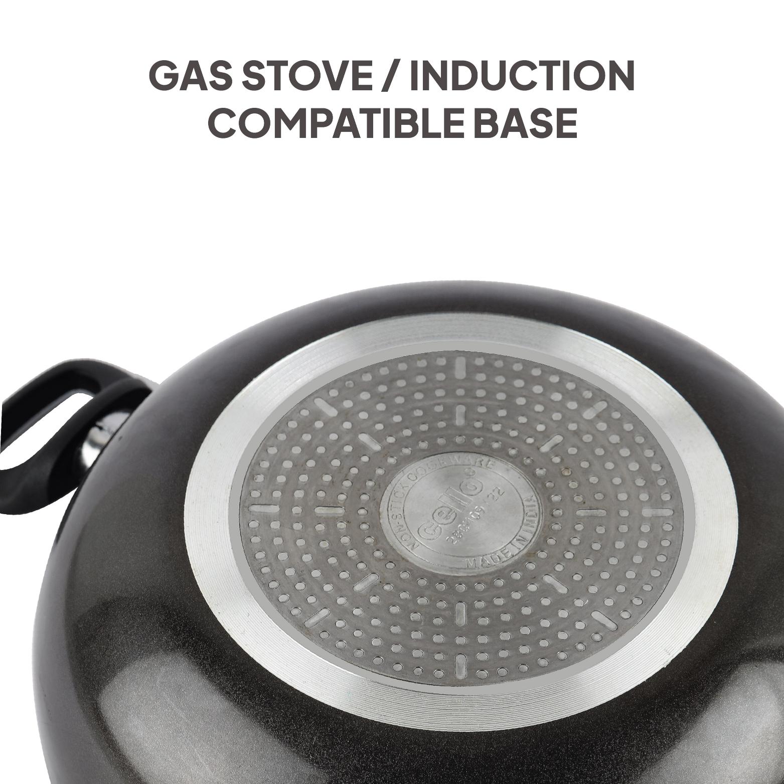 Granitas Nonstick Deep Kadhai 28 cm 28 CM