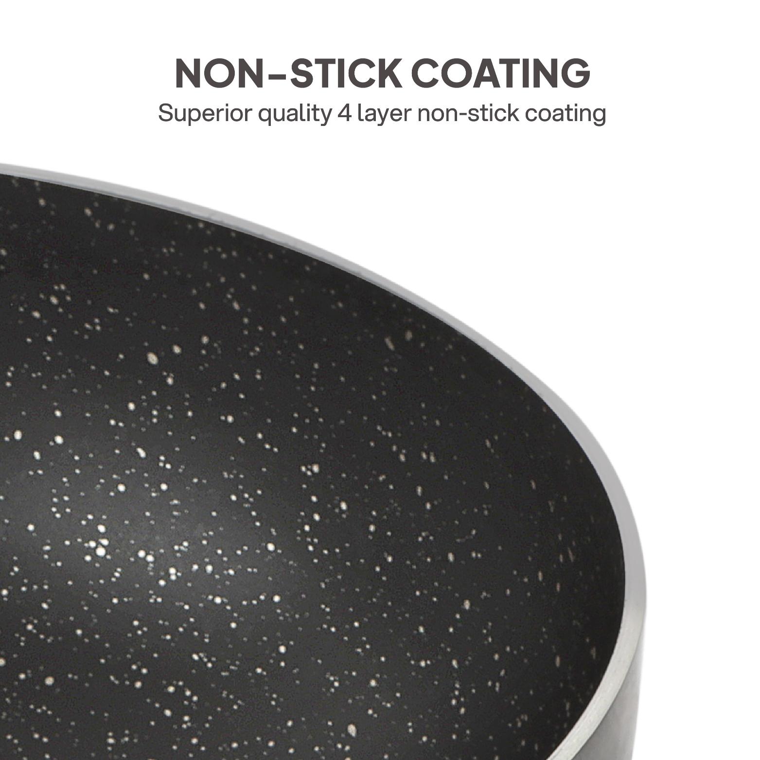 Granitas Nonstick Deep Kadhai 28 cm 28 CM