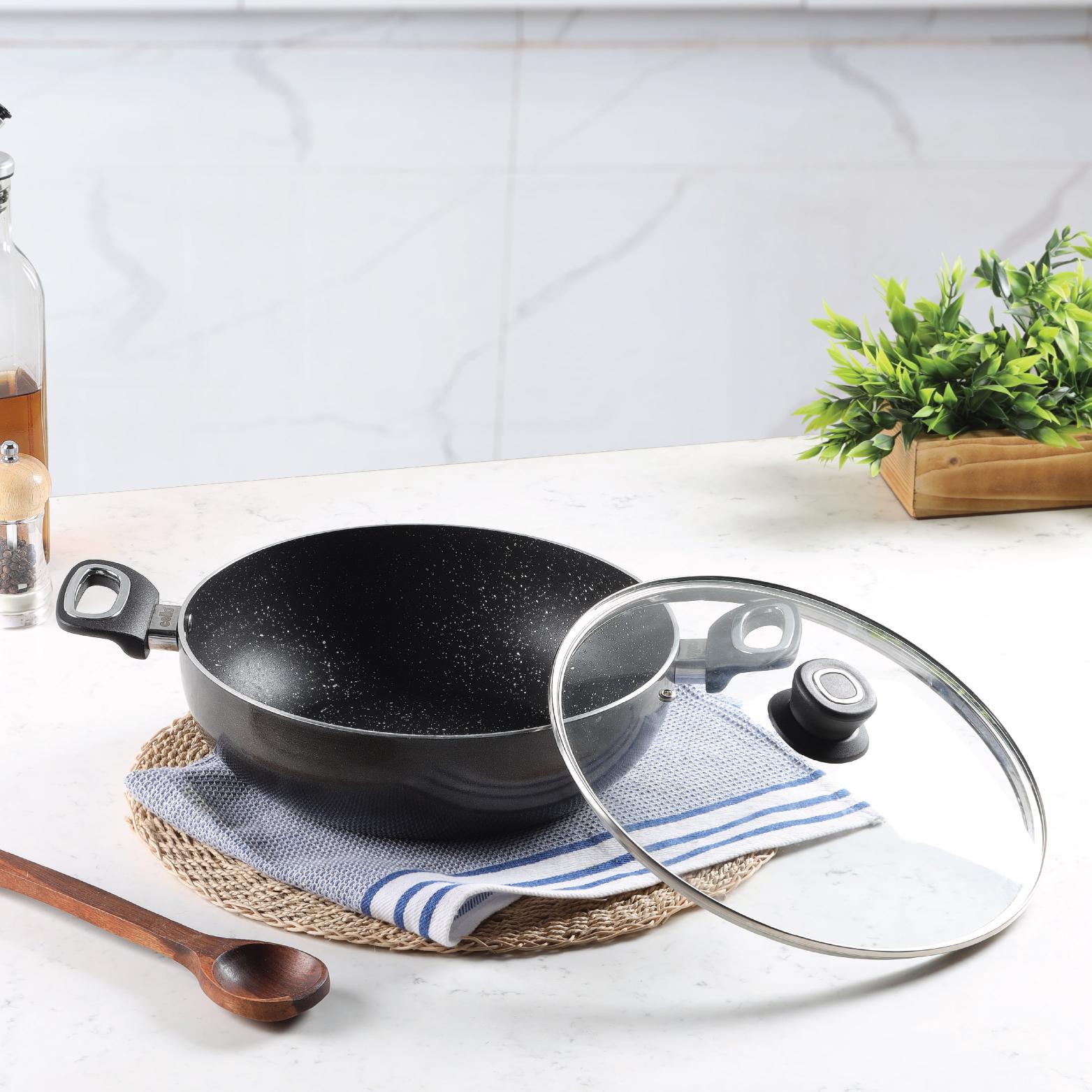 Granitas Nonstick Deep Kadhai 28 cm 28 CM