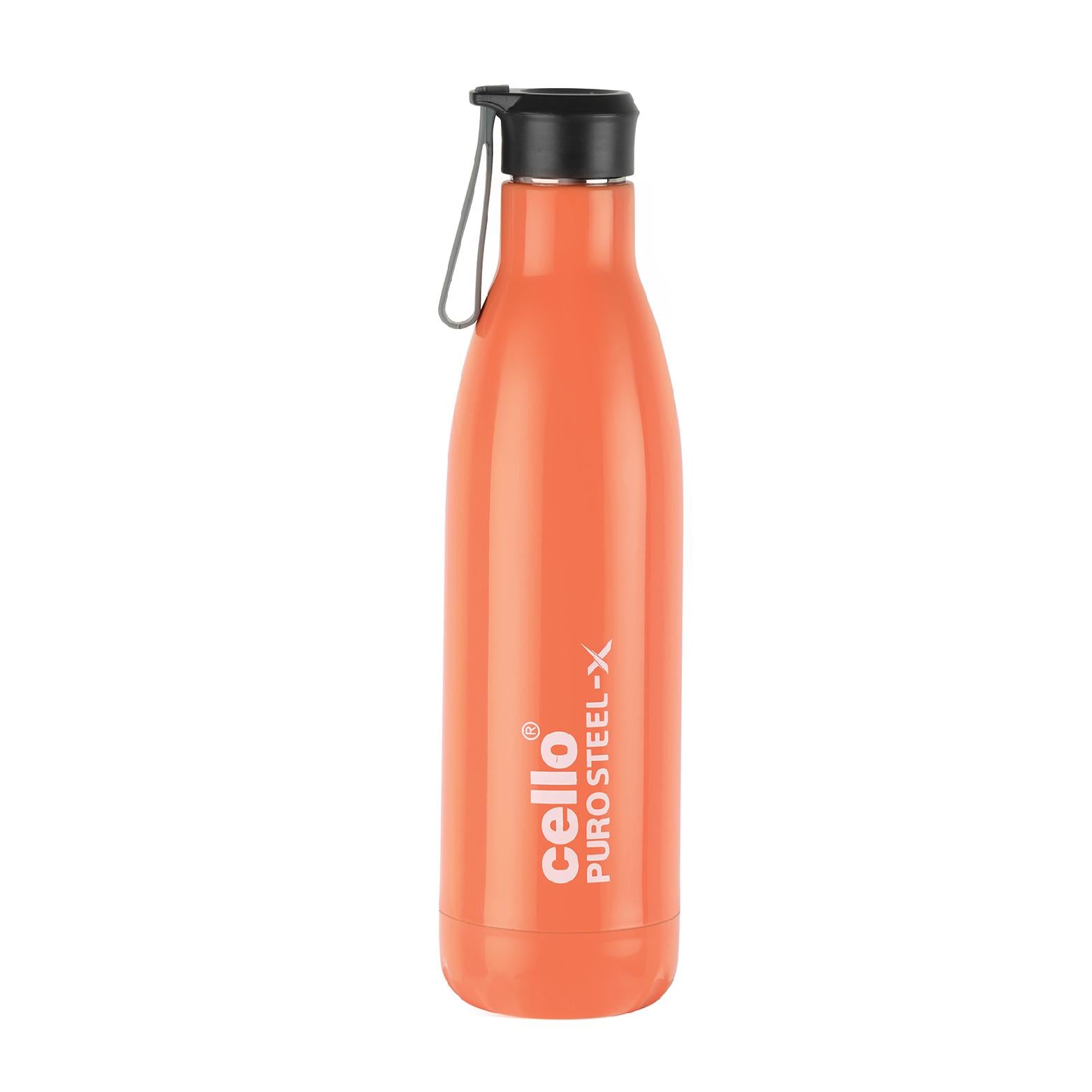 Puro Steel-X Neo 600 Insulated Water Bottle Orange / 480 ml