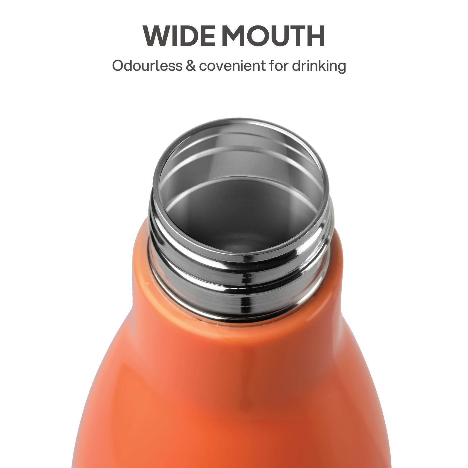 Puro Steel-X Neo 600 Insulated Water Bottle Orange / 480 ml