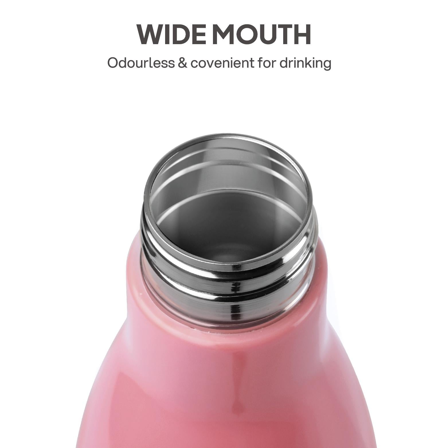 Puro Steel-X Neo 900 Insulated Water Bottle, 720ml Pink / 720ml