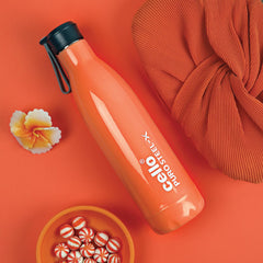 Puro Steel-X Neo 900 Insulated Water Bottle, 720ml Orange / 720ml