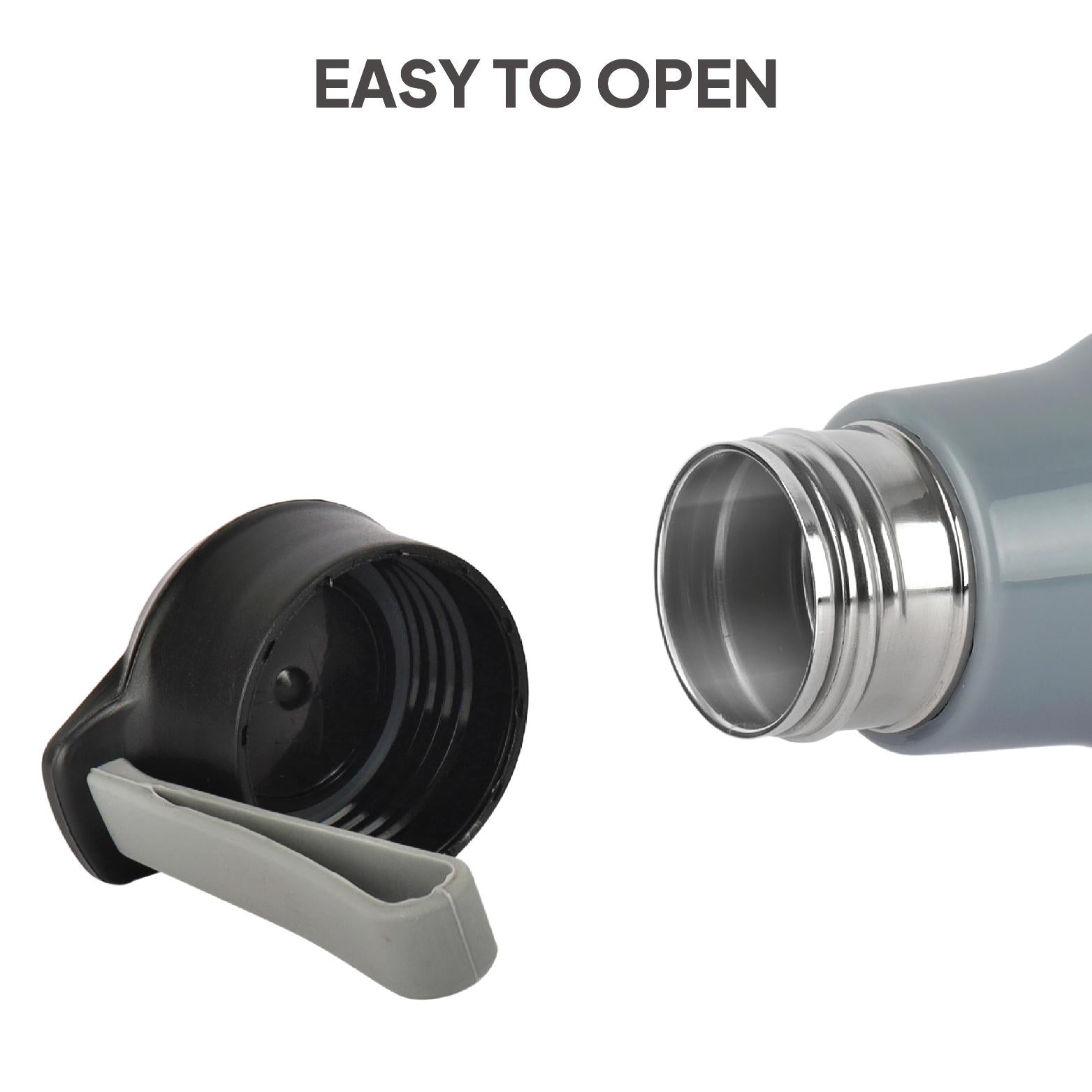 Puro Steel-X Neo 900 Insulated Water Bottle, 720ml Grey / 720ml