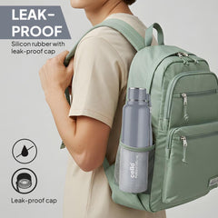 Puro Steel X Benz 900 Insulated bottle, 650 ml Grey / 650 ml