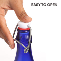 Aquaria Glass Bottle, 1000 Ml Sapphire / 1000 ml