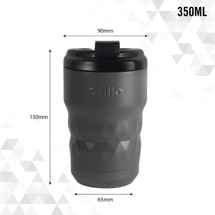 Nomad Vacum Insulated Travel Mug Silver / 350ml
