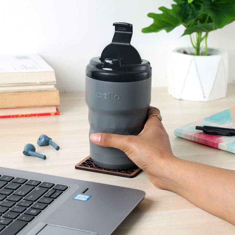 Nomad Vacum Insulated Travel Mug Silver / 350ml