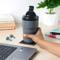 Nomad Vacum Insulated Travel Mug Silver / 350ml