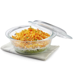 Angelica Deep Round Casserole With Lid 2500ml