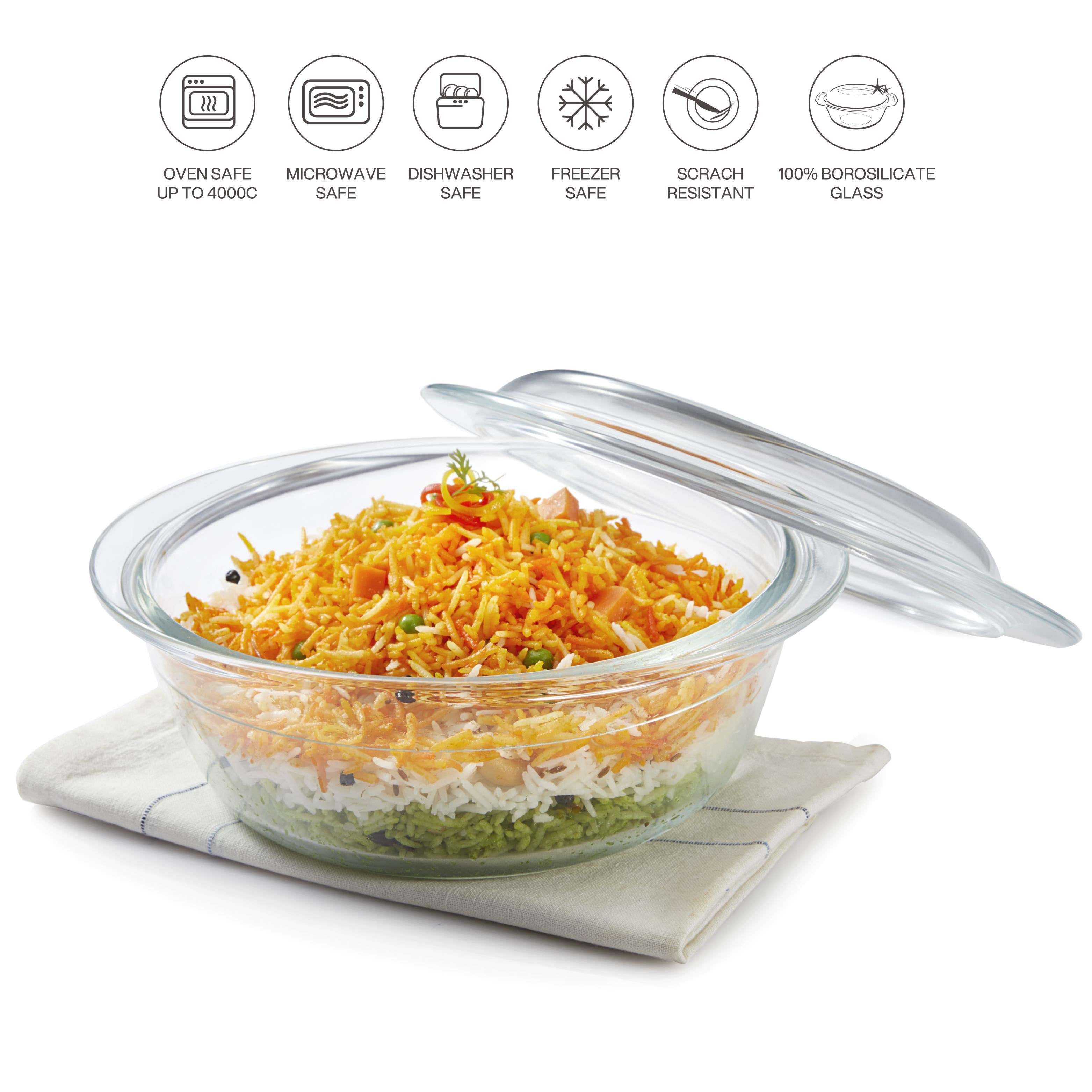 Angelica Deep Round Casserole With Lid 2500ml