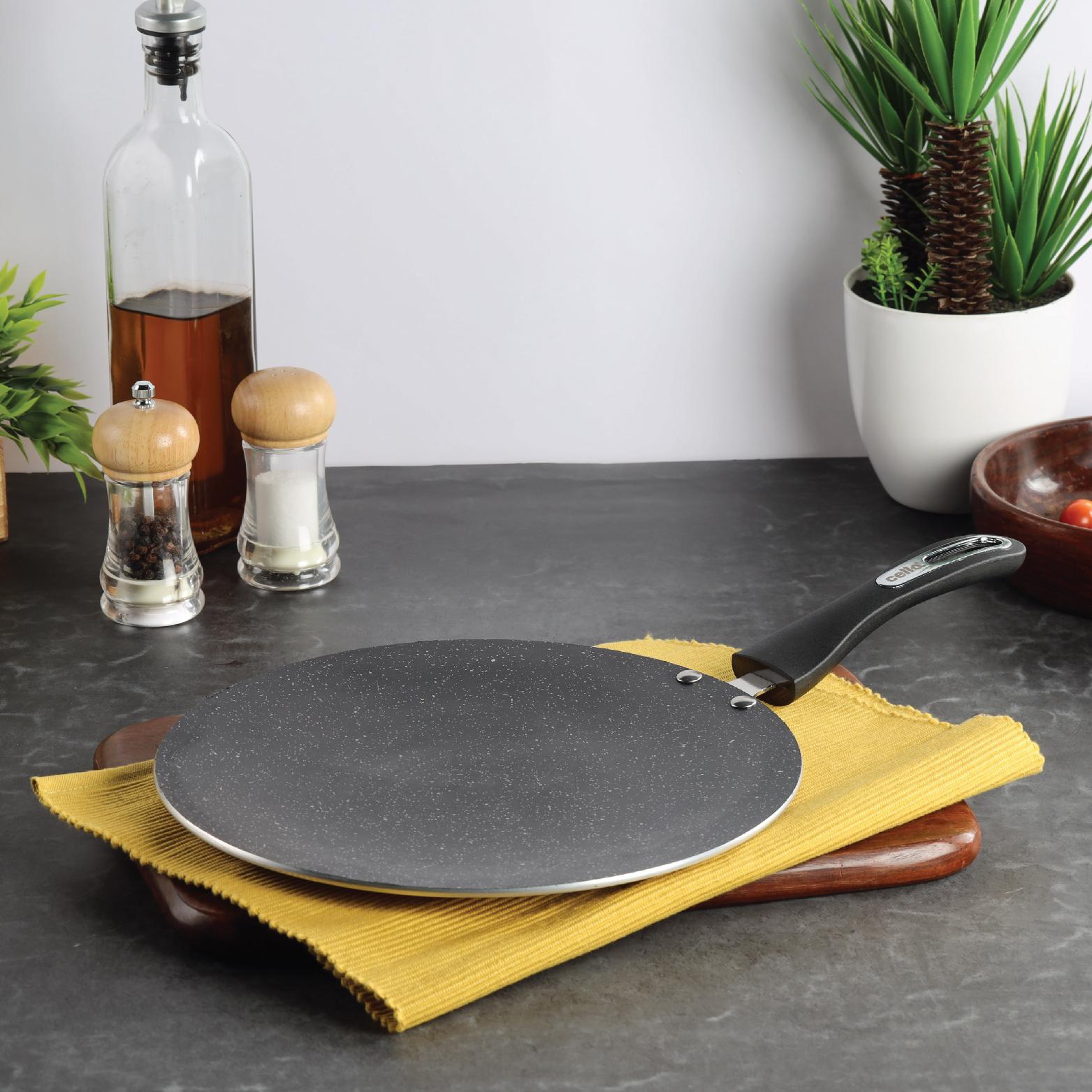 Granitas Premium Induction Non Stick Flat Tawa 28 cm