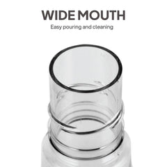 Aqua Sparkle 1000ml Water Bottle Set of 6 Clear PET Clear / 1000 ml