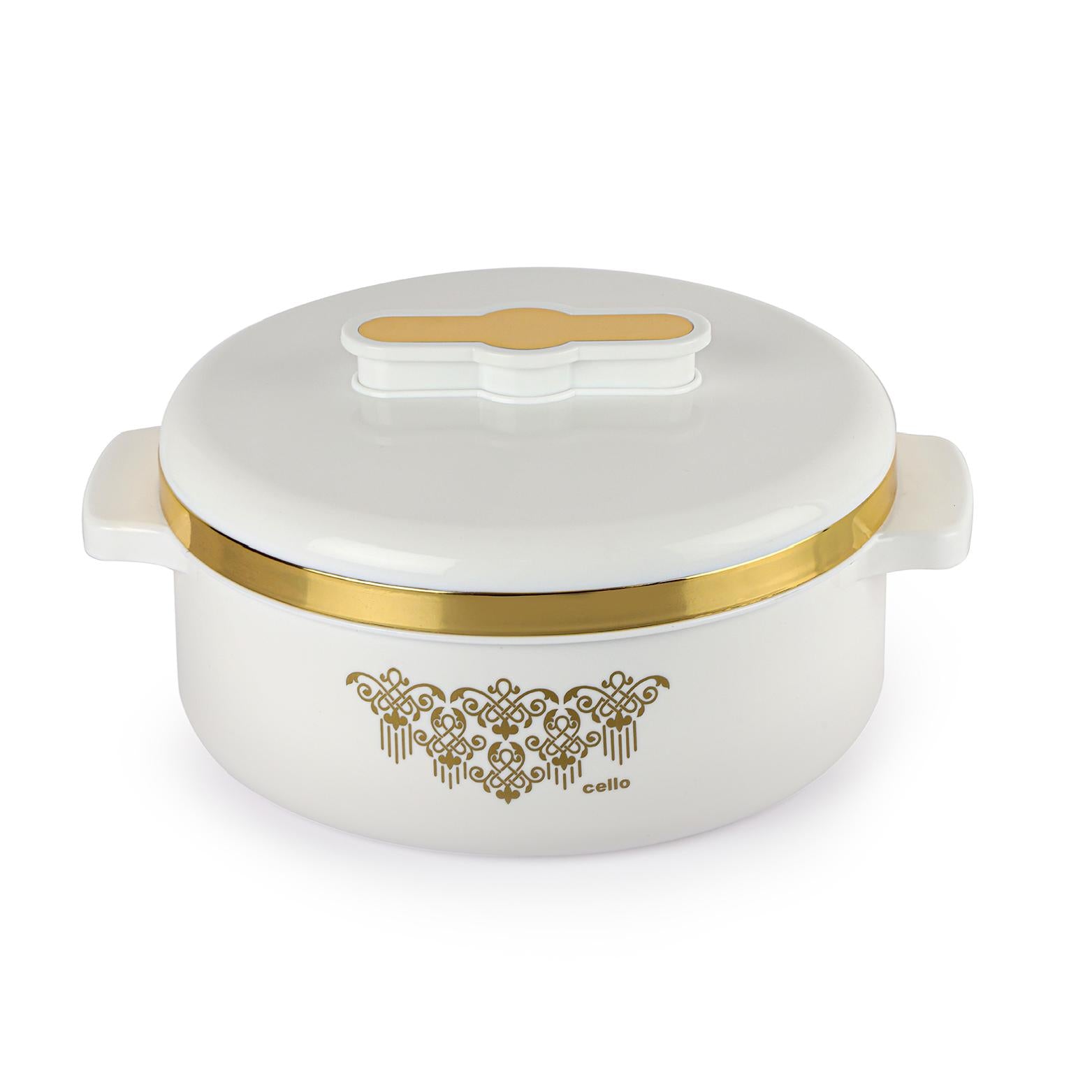 Exotic Insulated Casserole White / 2500 ml