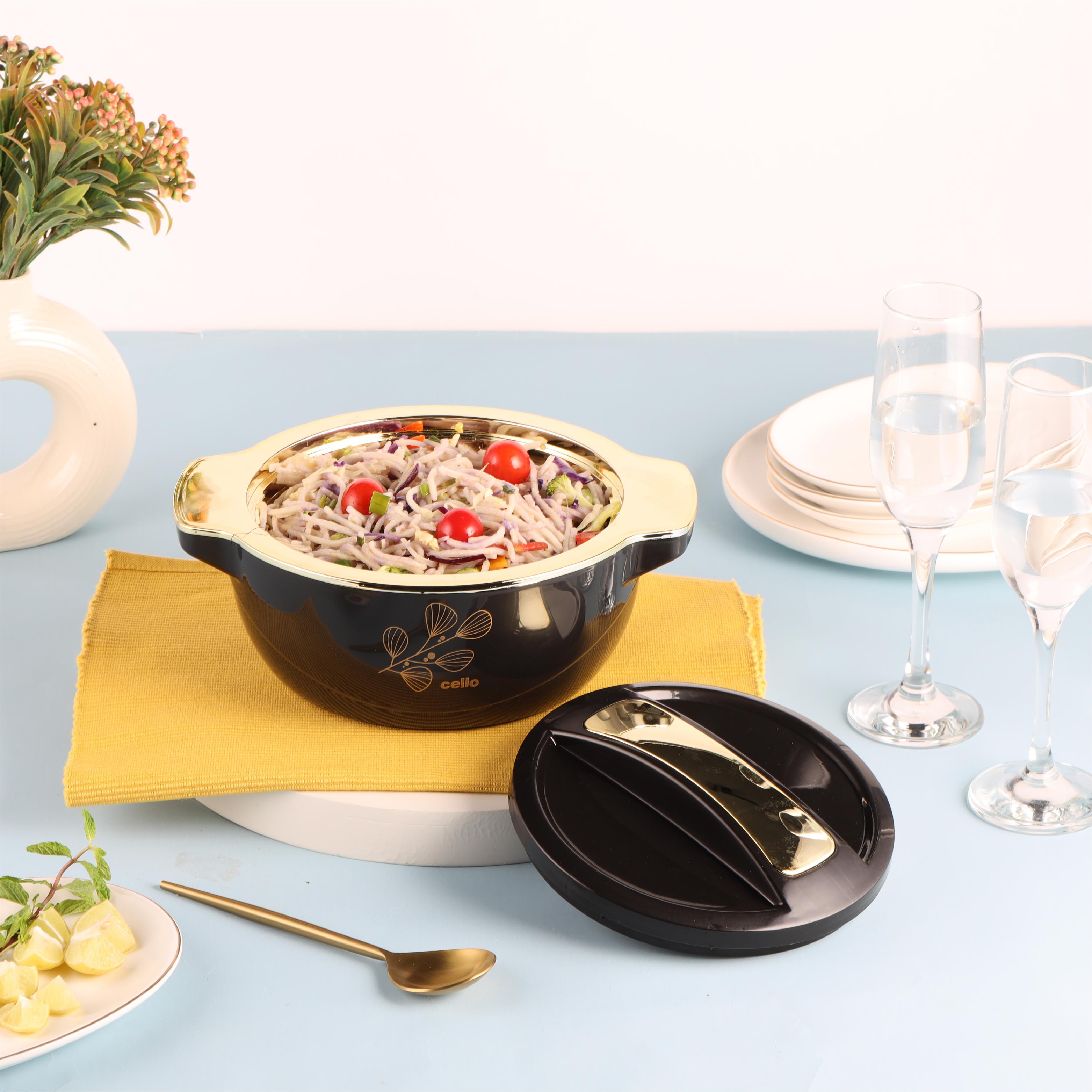 Radiant Insulated Casserole, 1500ml Black / 1500ml