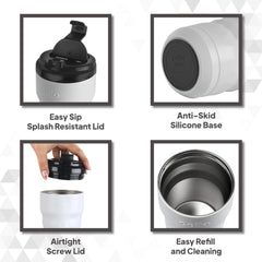 Nomad Vacum Insulated Travel Mug White / 350ml