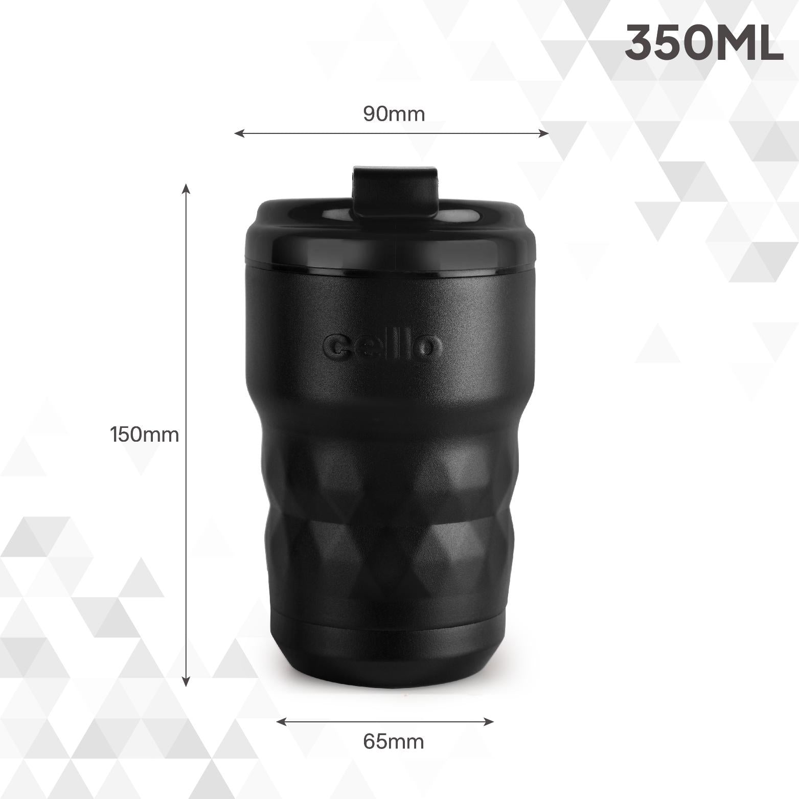 Nomad Vacum Insulated Travel Mug Black / 350ml