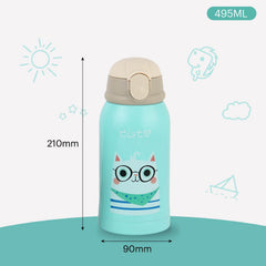 PopUp Kids Flask, 500 ml Green