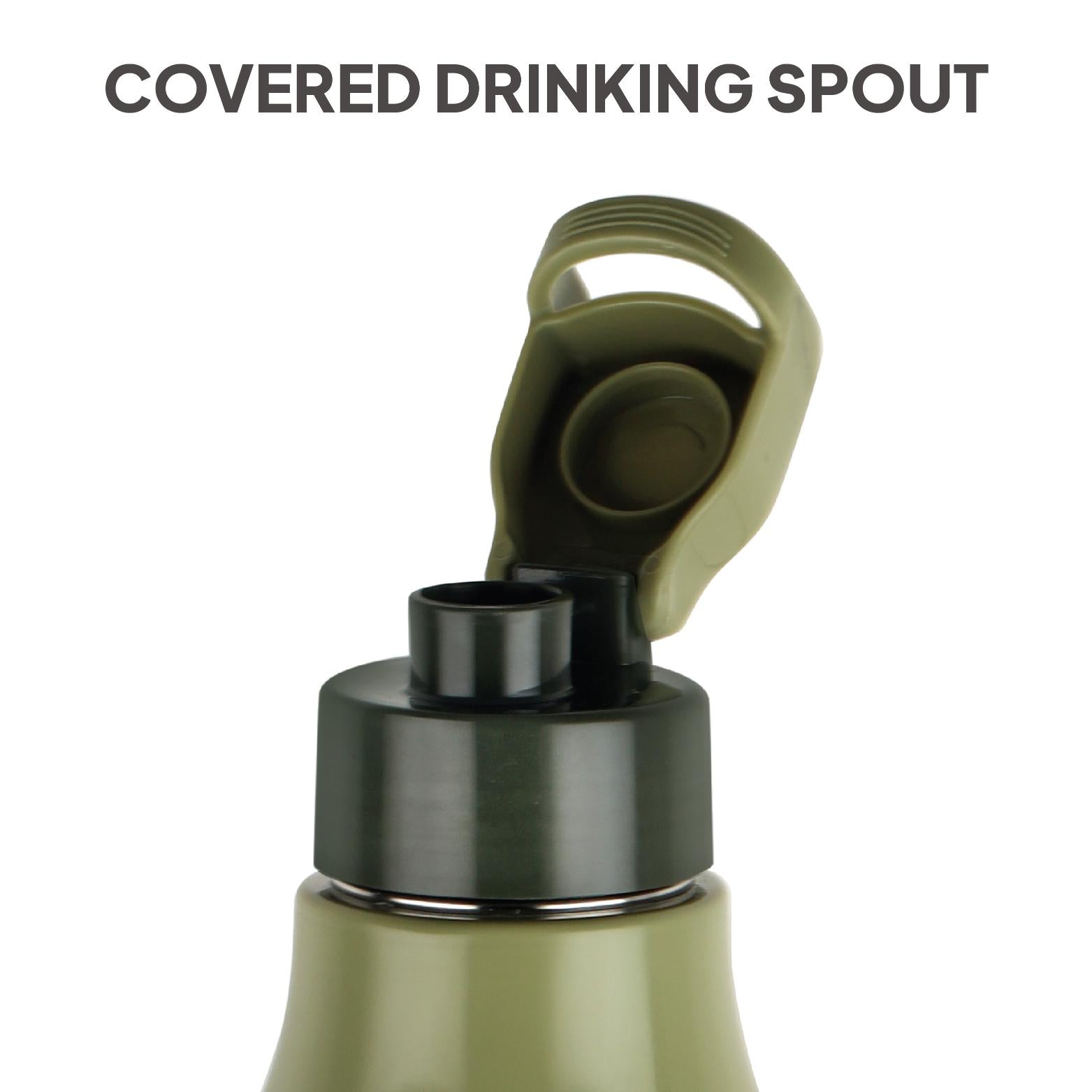 Puro Steel X Felix 600 Insulated Bottle, 490 ml Pestal Green / 490 ml