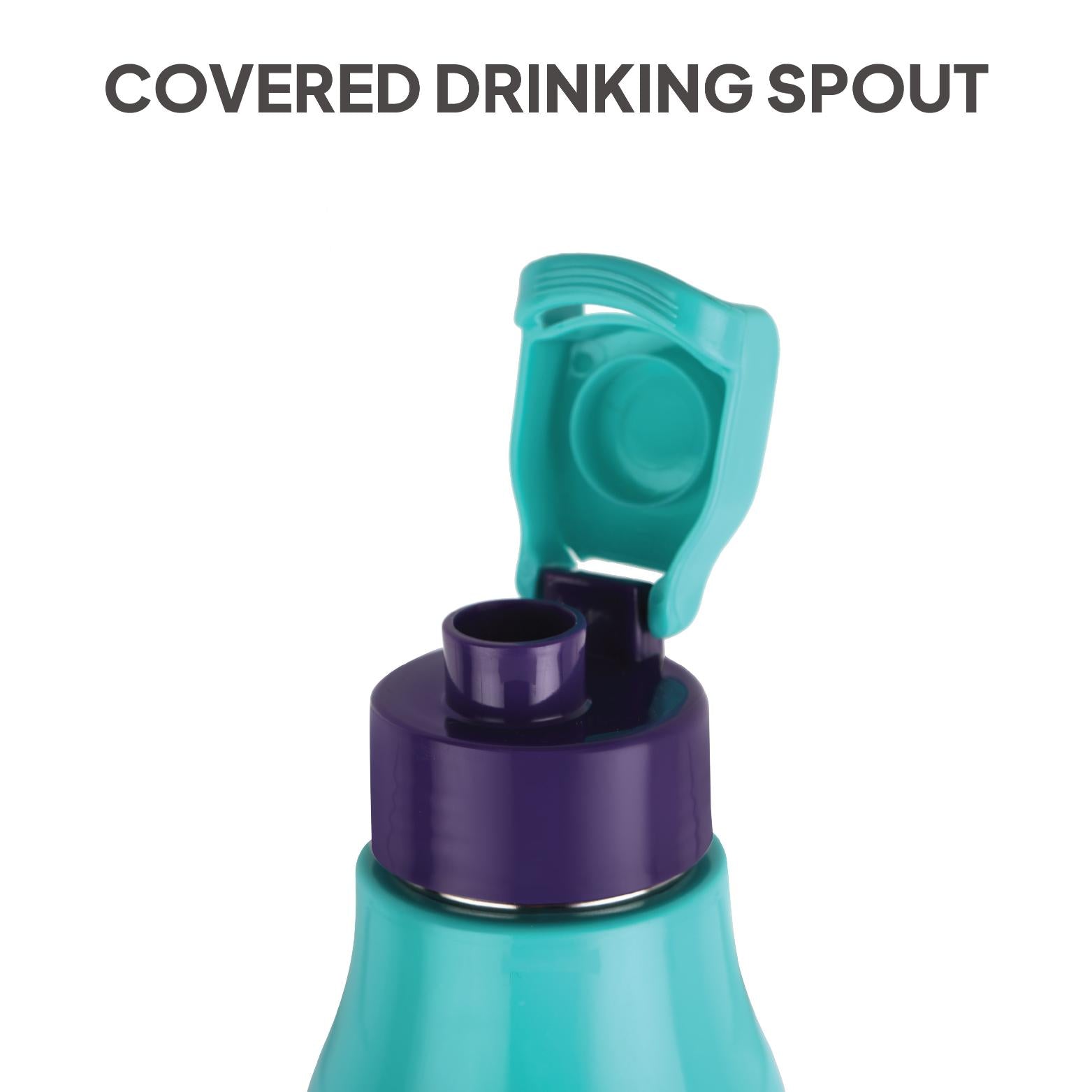 Puro Steel X Felix 600 Insulated Bottle, 490 ml Green / 490 ml