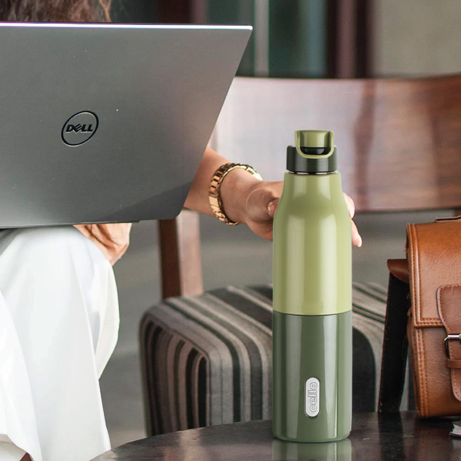 Puro Steel X Felix 900 Insulated Bottle, 680 ml Pestal Green / 680 ml