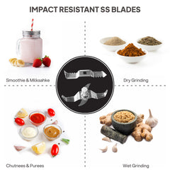 Discovery Chef Grind N Mix, 1000 watts, 5+1 Jars