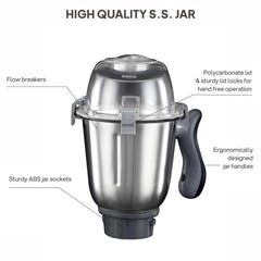 Discovery Chef Grind N Mix, 1000 watts, 5+1 Jars