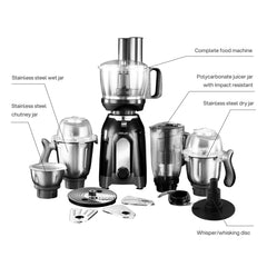 Discovery Chef Grind N Mix, 1000 watts, 5+1 Jars